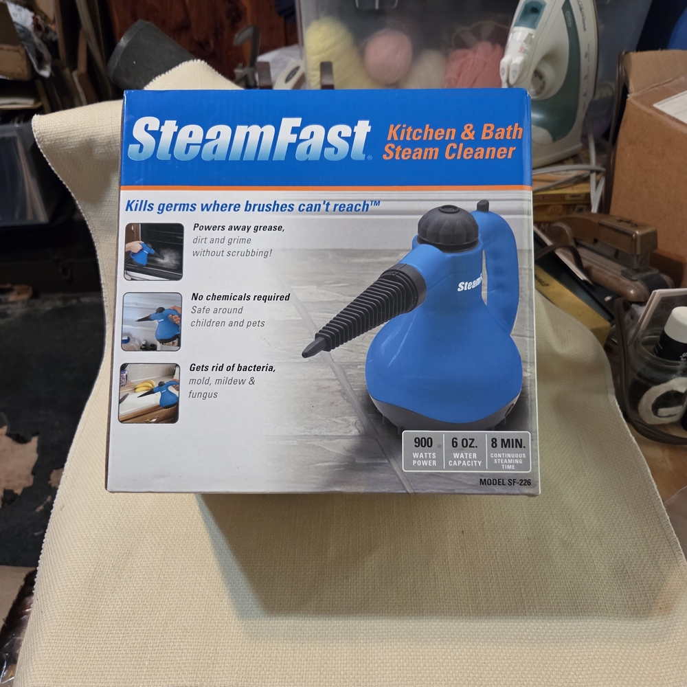 SteamFast - Kitchen & Bathroom Steam Cleaner